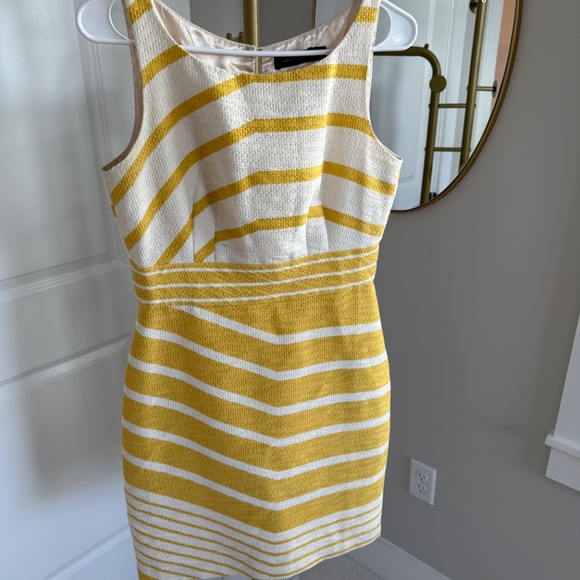 The Limited - Timeless Yellow and White Dress - Picture 4 of 5